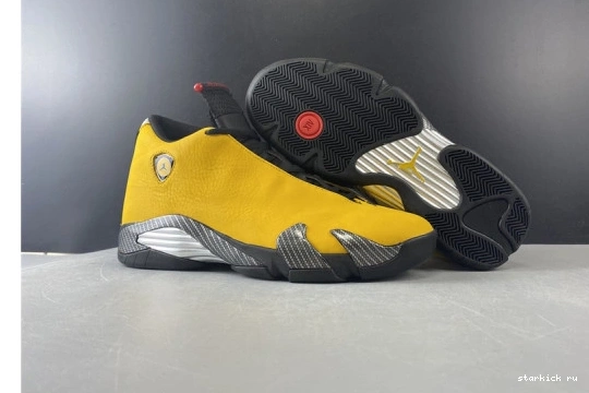 BQ3685-706 Gold University AIR Jordan Retro 14 BQ3685-706 0810